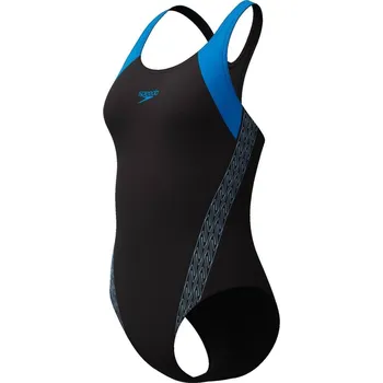 Dámské plavky Speedo Jednodílné plavky Laneback Speedo® černá/modrá 46