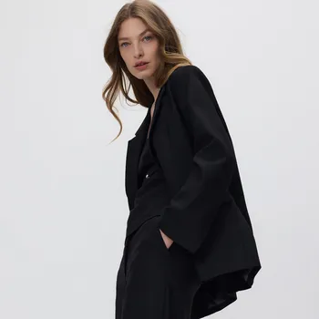 Reserved - Blejzr s lesklou nití - černý - 279GF-99X - 279GF-99X-XS