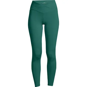 CASALL Dámské tréninkové legíny Overlap High Waist 38 ZELENÁ
