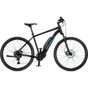 Elektrokolo AUTHOR Edict 2025 - černá/modrá Velikost rámu kol US: 20"(US:L)