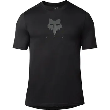 cyklistický dres Fox Ranger Tru Dri SS Jersey Black Velikost: M