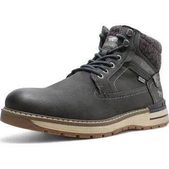 Pánská zimní obuv PÁNSKÉ KOTNÍKOVÉ BOTY MUSTANG 15M0011001 ŠEDÁ Barva: Šedá, Velikost: 43