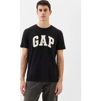 Oblečení a móda GAP Pánské Tričko Gap logo GAP Černá XS (2296298)