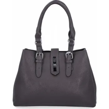Kabelka Elegantní dámská taška 3 komory firmy Herisson 22R527 šedá