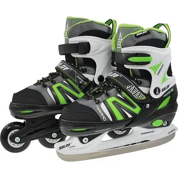 Zimní brusle Sulov® Chlapecké brusle 2v1 SULOV® MARKO Brusle velikost: M