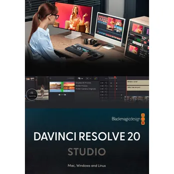Video software Blackmagic Design DaVinci Resolve Studio Dongle krabicová verze