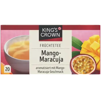 Čaj King's Crown Ovocný čaj Mango a marakuja 60 g