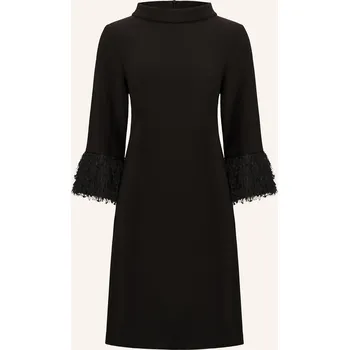 Dámské šaty Joseph Ribkoff Dámské Šaty S 3/4 Rukávem A Třásněmi, černá, 38