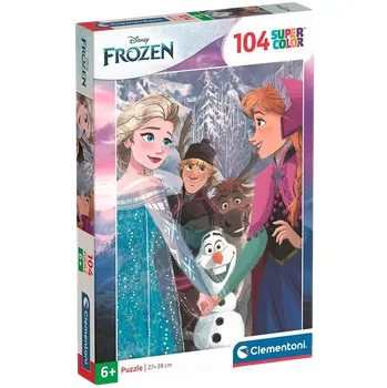 Puzzle Frozen (Ledové království) Clementoni - Puzzle 104 Ledové Království