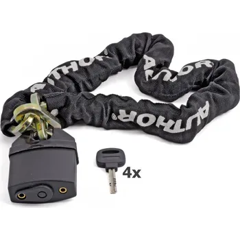 Zámek na kolo AUTHOR Zámek ACHL-65 - černá Velikost: Jednotná