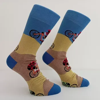 Pánské ponožky Pánské ponožky Biking - 42-46 / modrá