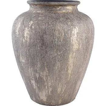 Váza Váza keramická TAVIRA, pr.29x40cm, zlatá|RUSTIC GOLD|Ego Dekor