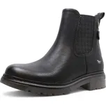 DÁMSKÉ KOTNÍKOVÉ BOTY MUSTANG 15M0272001 ČERNÁ Barva: ČERNÁ, Velikost: 41