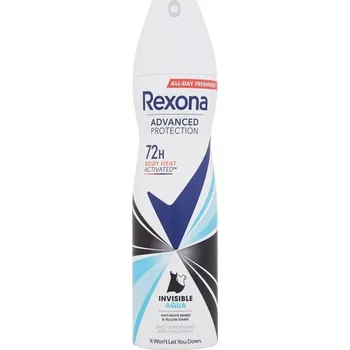 Rexona Advanced Protection Invisible Aqua 72H - Antiperspirant 150 ml
