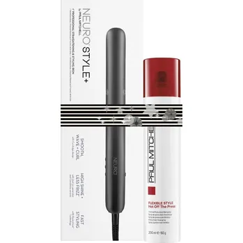 Kosmetická sada Dárková sada Paul Mitchell Neuro Style+ Protect Duo - žehlička + sprej s tepelnou ochranou + dárek zdarma