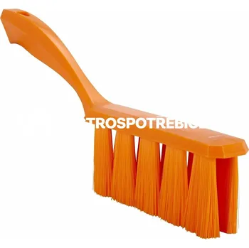 Drogerie Vikan Smetáček s rukojetí UST měkký - oranžový