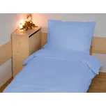 Brotex Povlečení francouzské bavlna UNI 220x200,70x90 světle modré