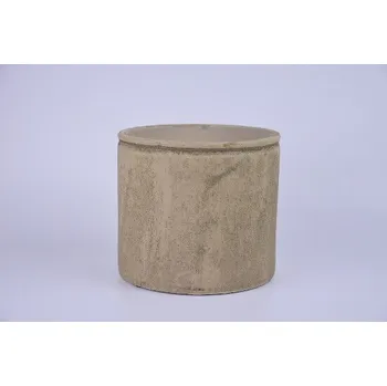 Květináč Obal na květináč keramický EVORA, pr.18x16cm, kamel|CAMEL|Ego Dekor