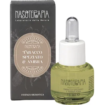 Vonný olej Nasoterapia vonný olej Tabacco Speziato e Ambra Pura, 15 ml