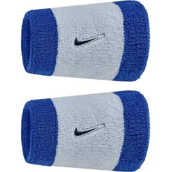 Potítko Potítko Nike Swoosh Double-Wide 2P - ghost/comet blue/blue void Modrý