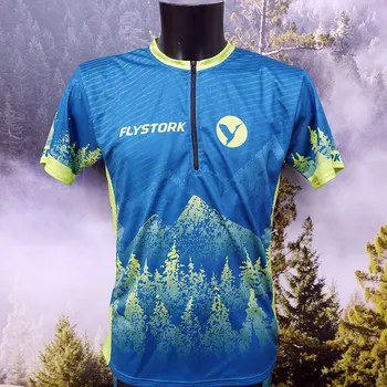 cyklistický dres Cyklodres Active MTB FlyStork - volný Velikost: M