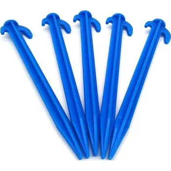 Příslušenství ke karavanu Sada kolíků 5ks, plastové, stanové 190*3.5mm, 13g