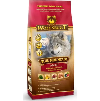 Krmivo pro psa Wolfsblut Blue Mountain Adult 500g - zvěřina s brambory