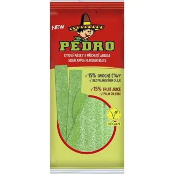 Bonbon Pedro pásky jablko kyselé