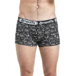 Pánské boxerky Meatfly Balboa Double černá/šedá L