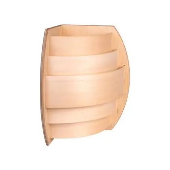 Saunové stínítko rohové