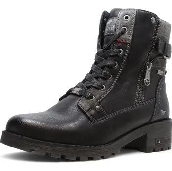 Dámská zimní obuv DÁMSKÉ KOTNÍKOVÉ BOTY MUSTANG 15M0082001 ČERNÁ Barva: Černá, Velikost: 40