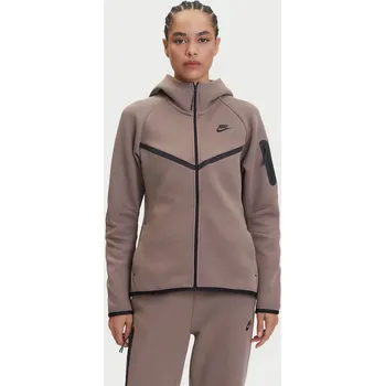Dámské oblečení Nike W NSW TCH FLC WR FZ HDY 2-Dámská mikina - Velikost XS
