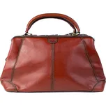 KATANA Dámská kožená kabelka Avignon Hnědá