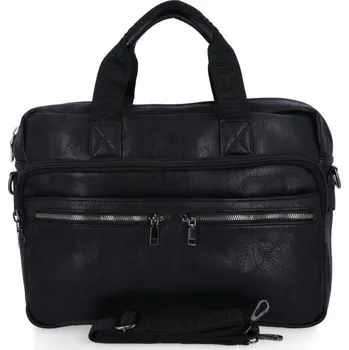 Kabelka Dámská taška Aktovka firmy Herisson 22H2023-166 Černá