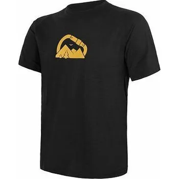 Pánské tričko SENSOR MERINO AIR PT SUMMIT pánské triko kr.rukáv černá Velikost: M