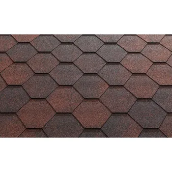 asfaltová šindel Katepal Jazzy 1 m² červená