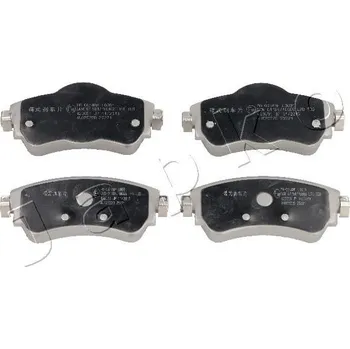 Brzdová destička Sada brzdových destiček, kotoučová brzda JAPKO 500614