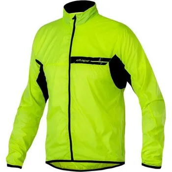 cyklistický dres Etape větrovka BORA, žlutá fluo Velikost: 3XL