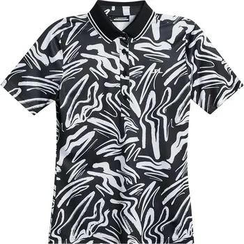 Koření J.Lindeberg W polo Georgia Print - tmavě modro bílé: Dámské M