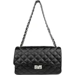 PIERRE CARDIN Dámská kožená kabelka Bella Medium Černá