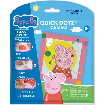 Diamantové malování Diamantové malování Quick Dotz Prasátko Peppa