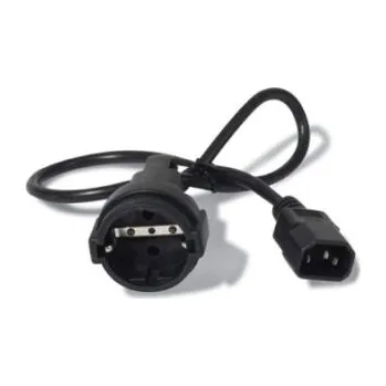 Napájecí kabel Napájecí kabel 610mm, A: IEC C14, B: CEE 7/7 APC