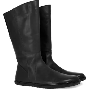 Dámské kozačky Angles Maira Black – dámské barefoot kozačky Velikost: 37