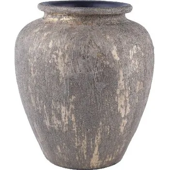 Váza Váza keramická TAVIRA, pr.24x30cm, zlatá|RUSTIC GOLD|Ego Dekor