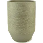 Obal na květináč keramický POMBAL, pr.29x26cm, šedá|GREY|Ego Dekor