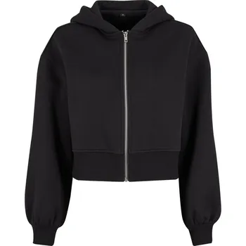 Dámská mikina Build Your Brand Dámská mikina Short Oversized Černá M