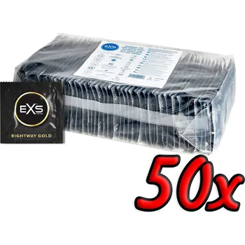 Kondom EXS Rightway Gold 50 pack