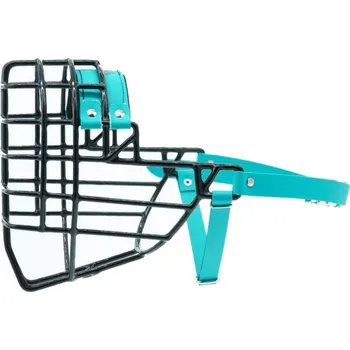 Vodítko pro psa Náhubek černý/Biothane rotvajler, brazilská fila, neapolský mastin - fena