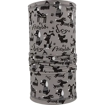 Nákrčník RDX Funkční multifunkční tunel Lightwind Friends šedá Vel. 2