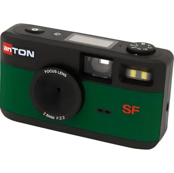 Digitální kompakt ANTON Screen Free + 4GB microSD zelený